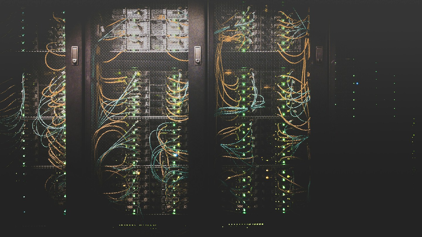 Network equipment and cabling inside server cabinets